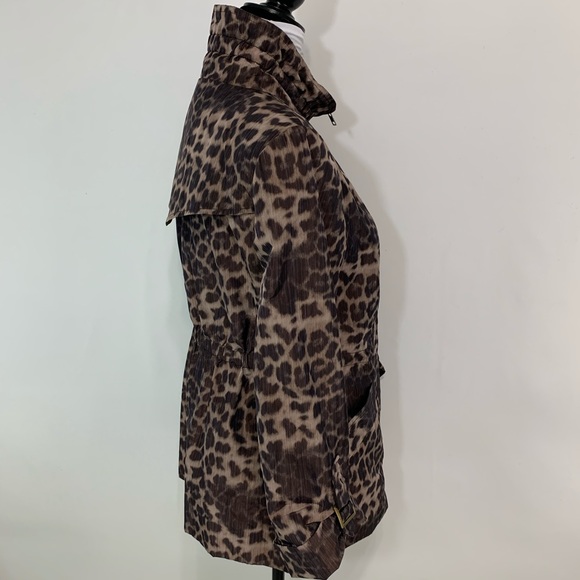 Anthracite by Muse allweather leopard print jacket - Picture 2 of 8